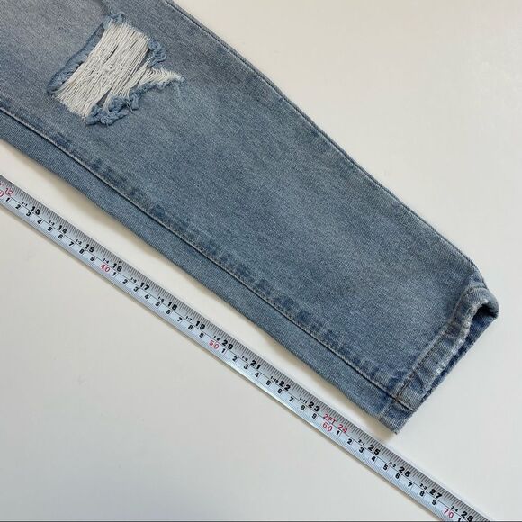 Frame Le Skinny De Jeanne Distressed Jeans Sz 25 - Picture 11 of 12